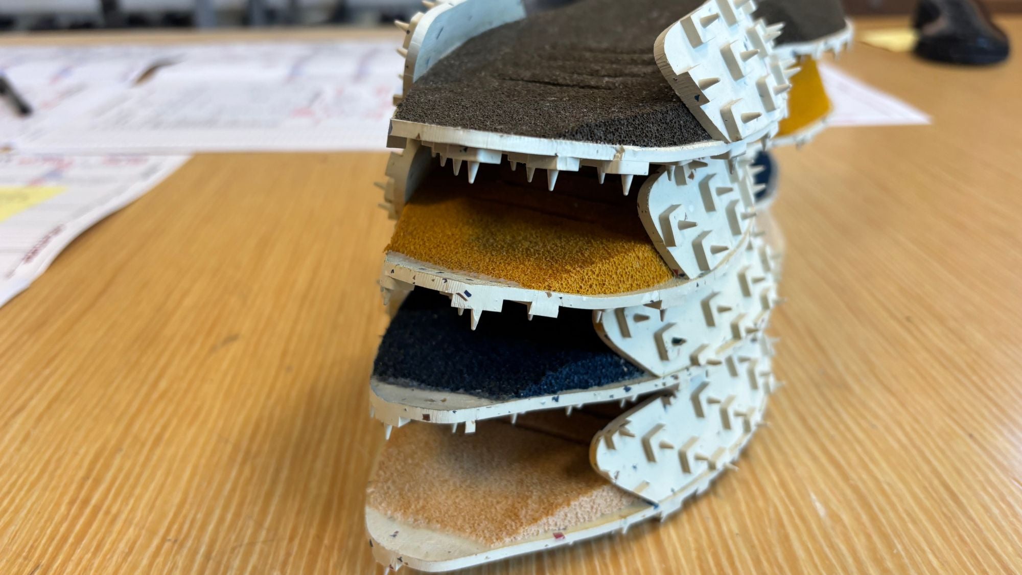 Suola della impact eco sostenibile e realizzata con gomma riciclata